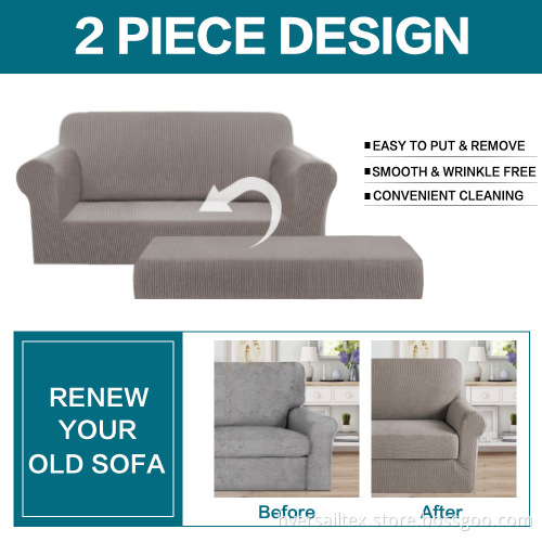 2 Pieces Upgraded Thicker Furniture Protector Couch Cover